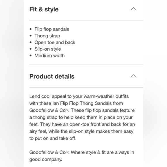 Goodfellow & Co Mens Black Ian Flip Flop Thong Sandals Easy On & Off Swim Sz 13 - Picture 2 of 11